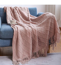 Thumbnail for Inya Knitted Blankets Throw - Casatrail.com