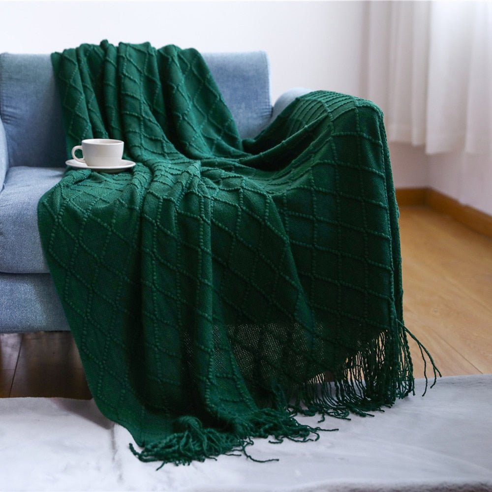 Inya Knitted Blankets Throw - Casatrail.com