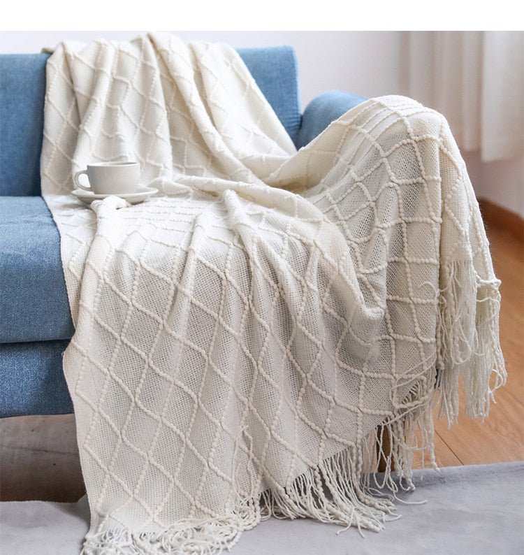 Inya Knitted Blankets Throw - Casatrail.com