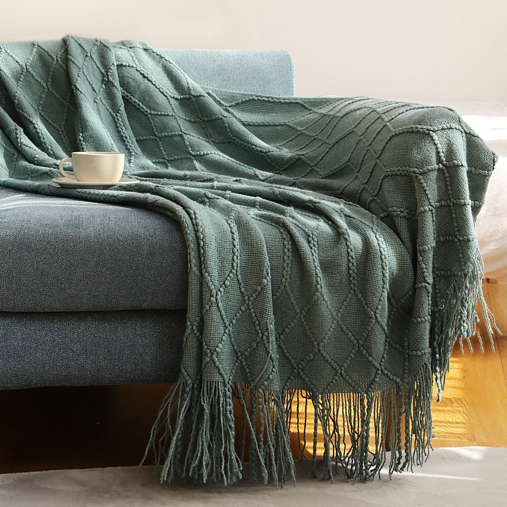 Inya Knitted Blankets Throw - Casatrail.com