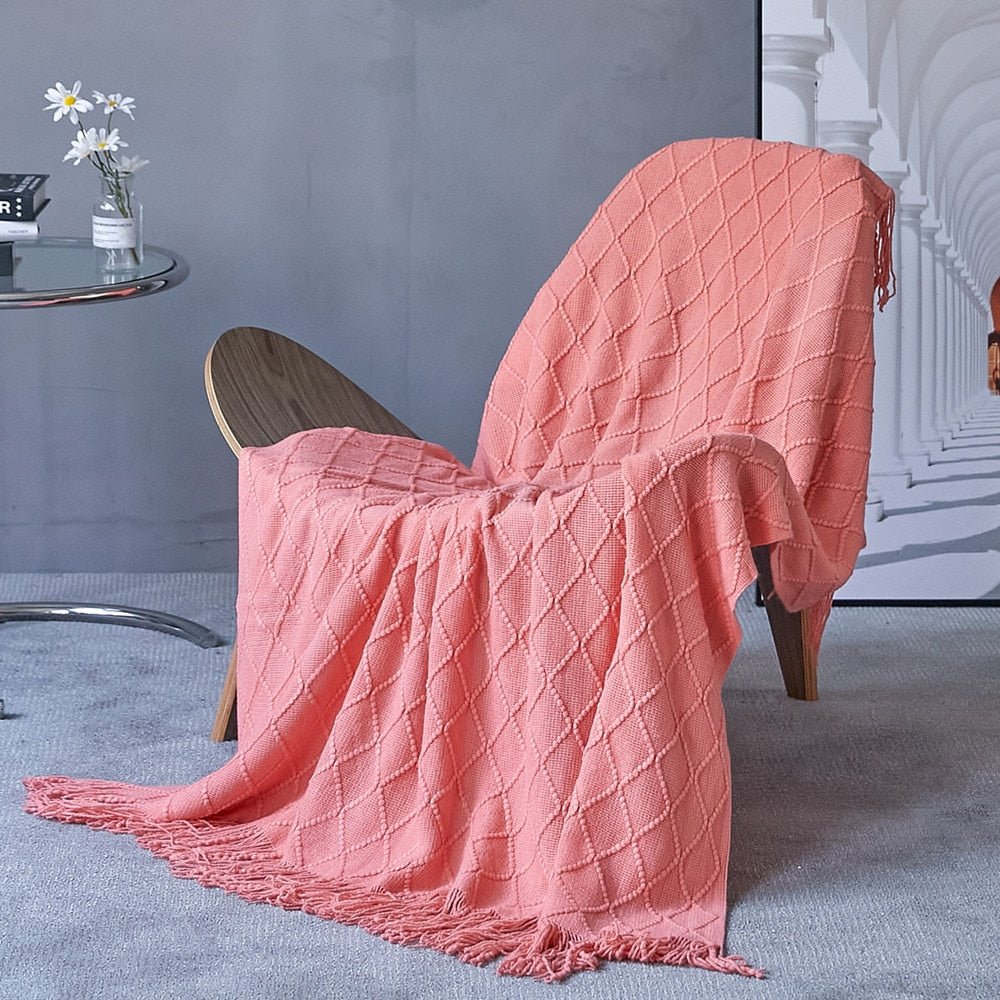 Inya Knitted Blankets Throw - Casatrail.com