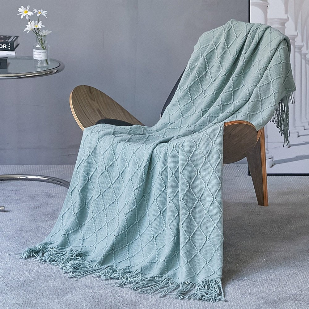 Inya Knitted Blankets Throw - Casatrail.com