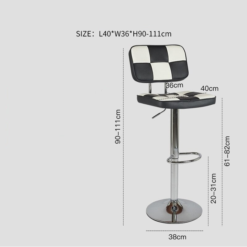 Iron Art Bar Table with Backrest - Casatrail.com