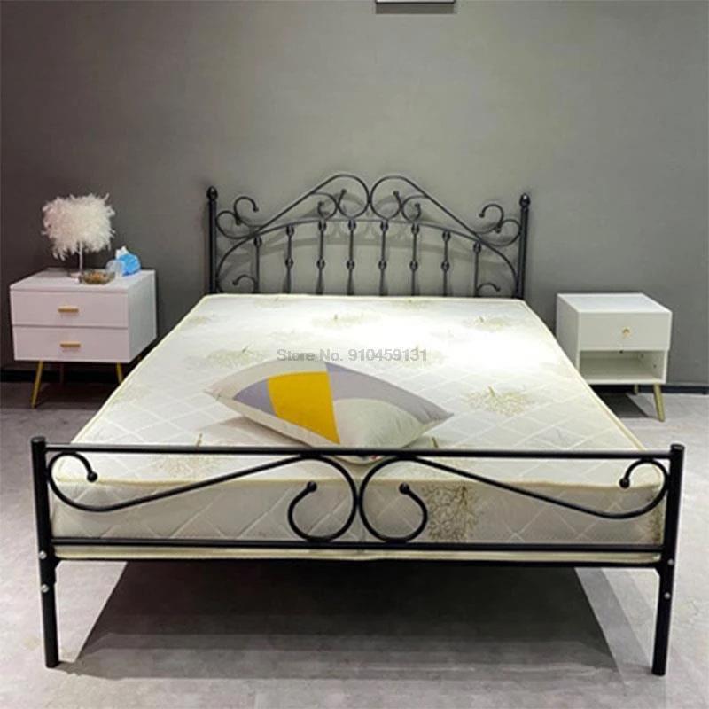 Iron Bed Frame for Teenagers - Simple and Modern - Casatrail.com