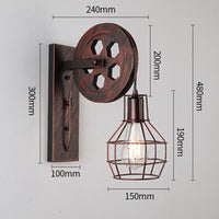 Thumbnail for Iron Torch Light - Wall Mounted for Loft - Casatrail.com