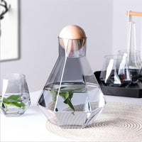 Thumbnail for Irregular Glass Water Jug Kettle - Creativity Design (1200ml, 1400ml) - Casatrail.com