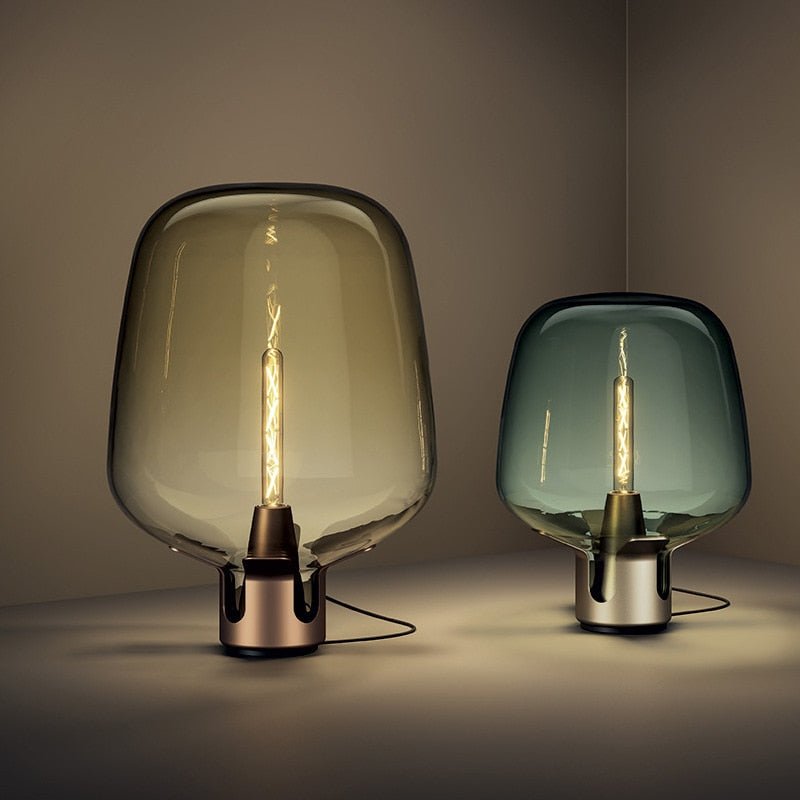 Italian Designer Glass Table Lamp - Casatrail.com