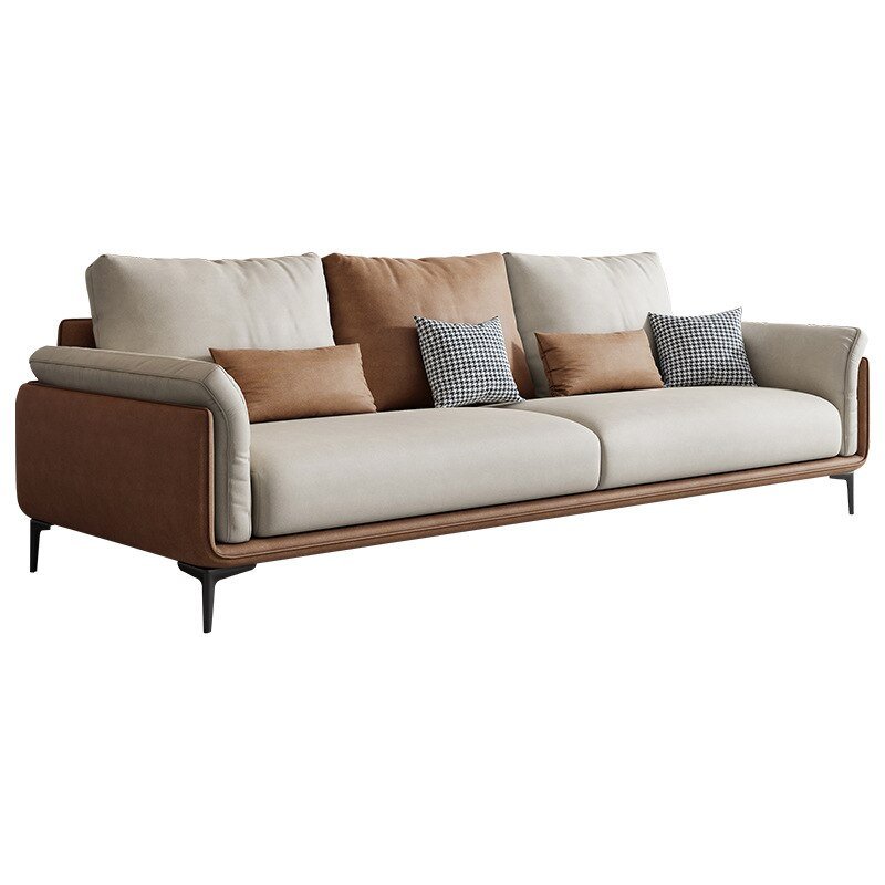 Italian Faux Leather Luxury Apartment Sofa - Casatrail.com