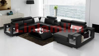 Thumbnail for Italian Genuine Leather Sectional Sofa - Casatrail.com