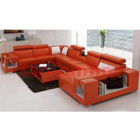 Thumbnail for Italian Genuine Leather Sectional Sofa - Casatrail.com