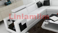 Thumbnail for Italian Genuine Leather Sectional Sofa - Casatrail.com