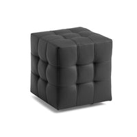 Thumbnail for Italian Leather Mobile Seat Living Room Ottoman - Casatrail.com