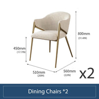 Thumbnail for Italian Minimalist Marble Dining Table - Casatrail.com