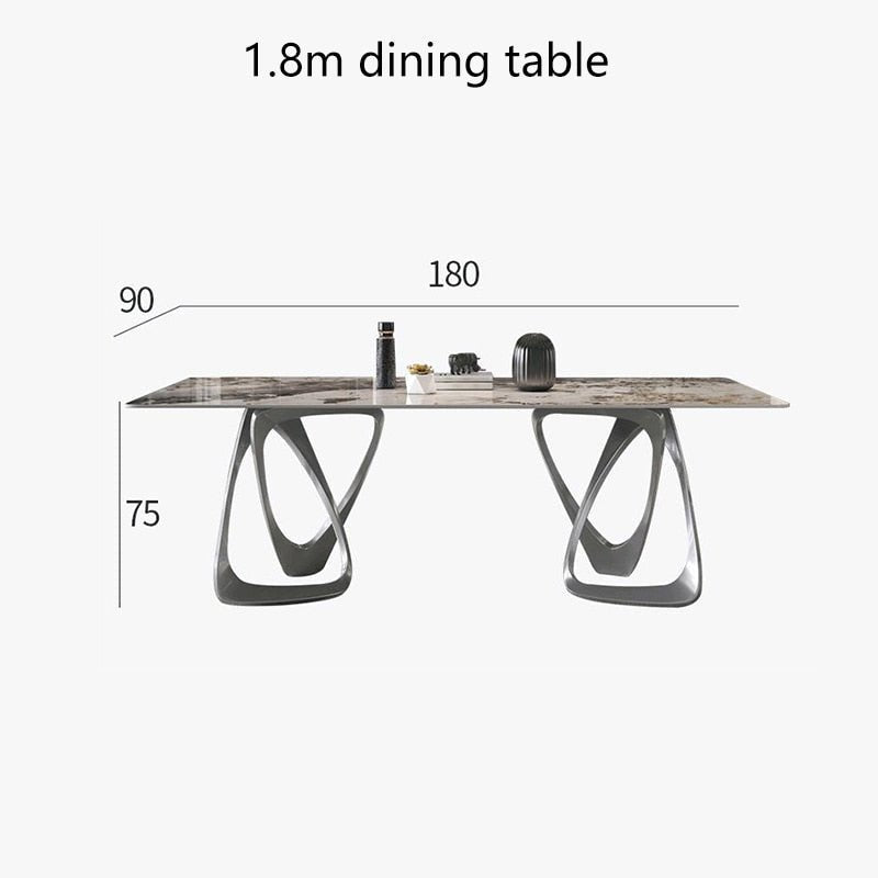 Italian Rectangle Dining Table - Casatrail.com