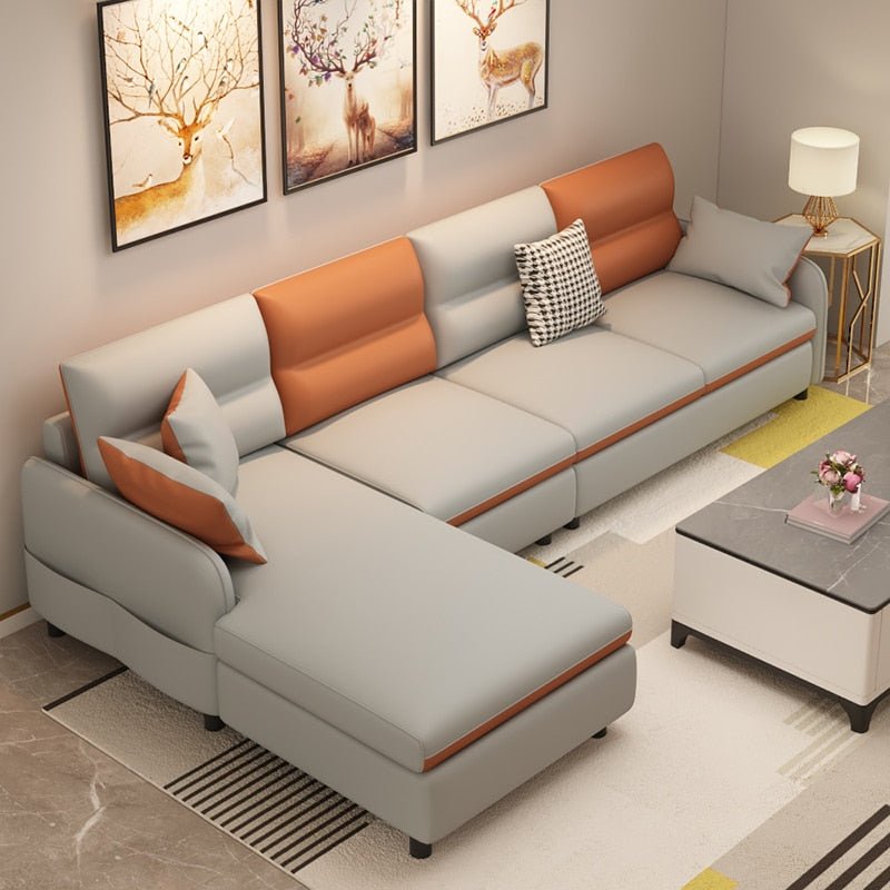 Italiano Sectional Sofa Luxury Modern Loveseat - Casatrail.com