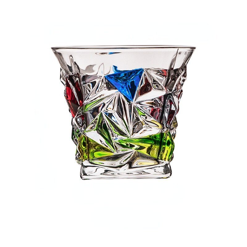 Italy Crystal Color Whiskey Cup - Casatrail.com