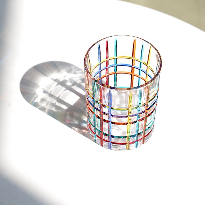 Italy Crystal Color Whiskey Cup - Casatrail.com