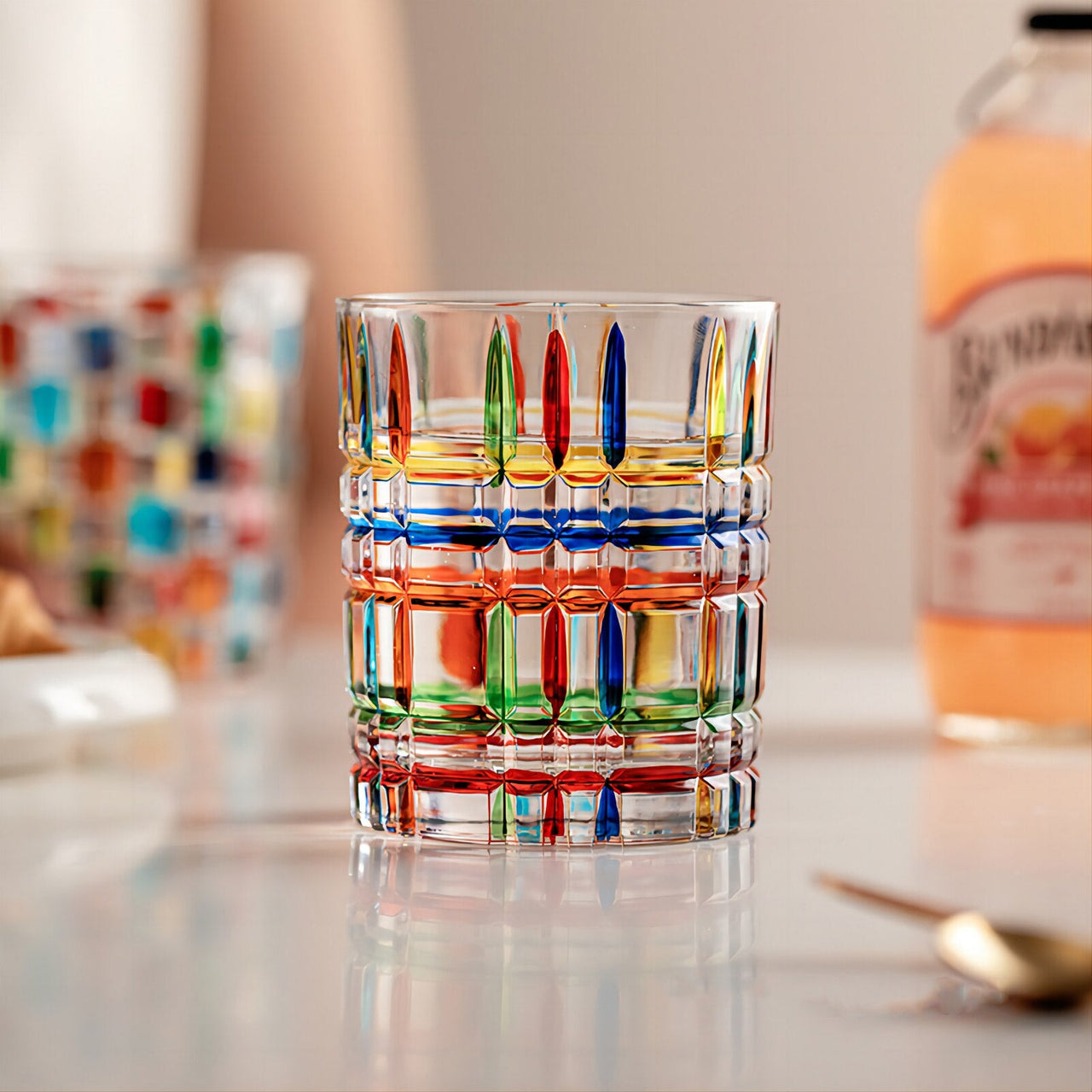 Italy Crystal Color Whiskey Cup - Casatrail.com