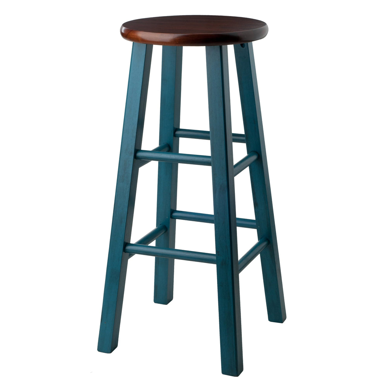 Ivy 24" Rustic Gray Counter Stool for Bars - Casatrail.com