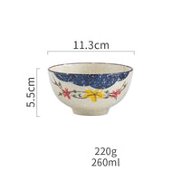 Thumbnail for Japanese Antique High - foot Rice Bowl - Casatrail.com