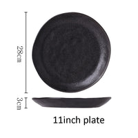 Thumbnail for Japanese Ceramic Dinner Plate Rice Bowl Food Tray - Casatrail.com