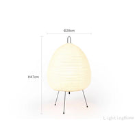 Thumbnail for Japanese Design Akari Wabi - sabi Table Lamp - Casatrail.com