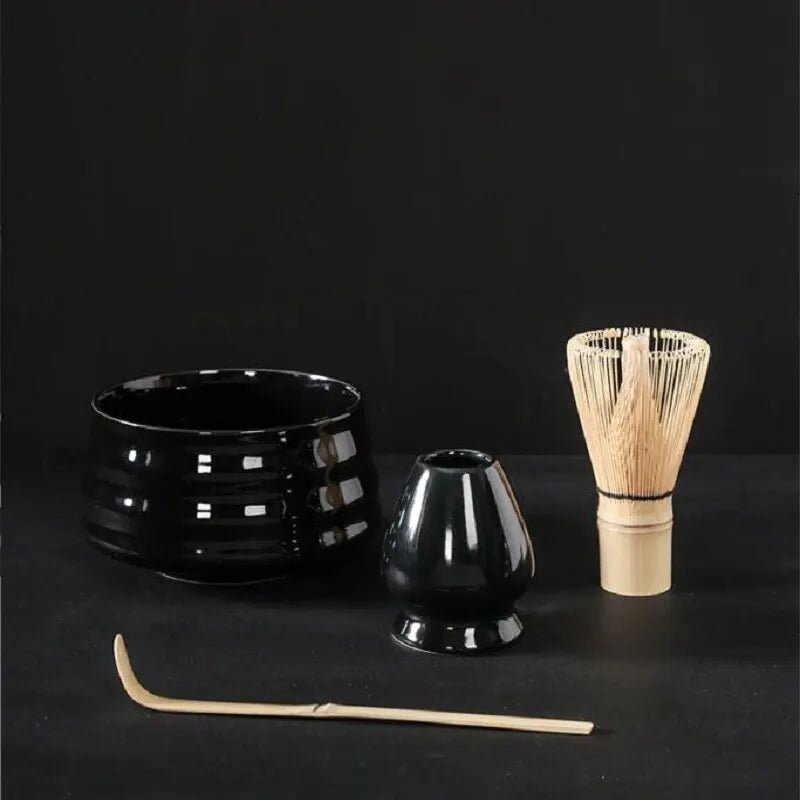 Japanese Matcha Set with Bamboo Whisk & Teaspoon - Casatrail.com