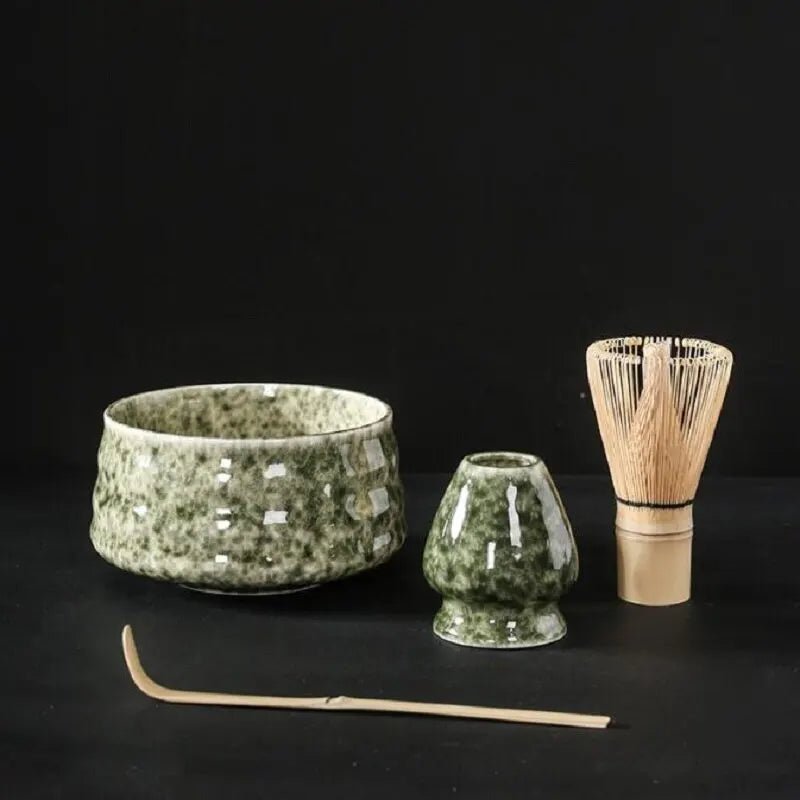 Japanese Matcha Set with Bamboo Whisk & Teaspoon - Casatrail.com