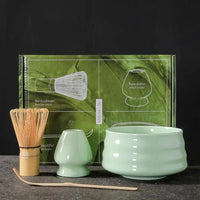 Thumbnail for Japanese Matcha Set with Bamboo Whisk & Teaspoon - Casatrail.com