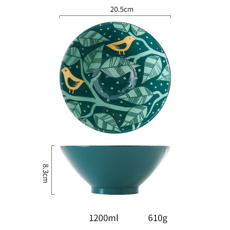 Japanese Ramen Bowl - Ceramic Tableware - Casatrail.com