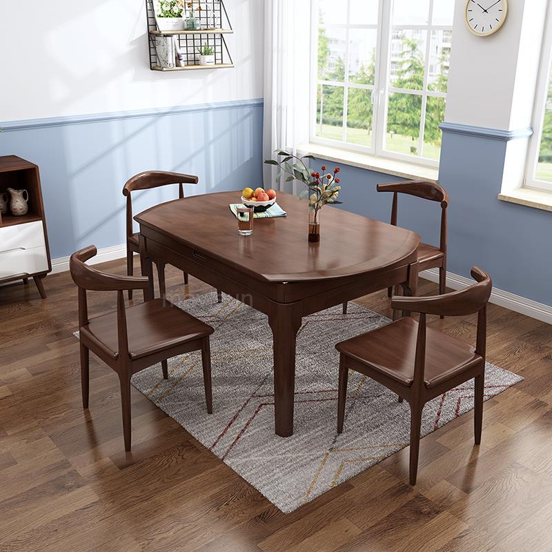 Japanese Solid Wood Folding Dining Table - Casatrail.com