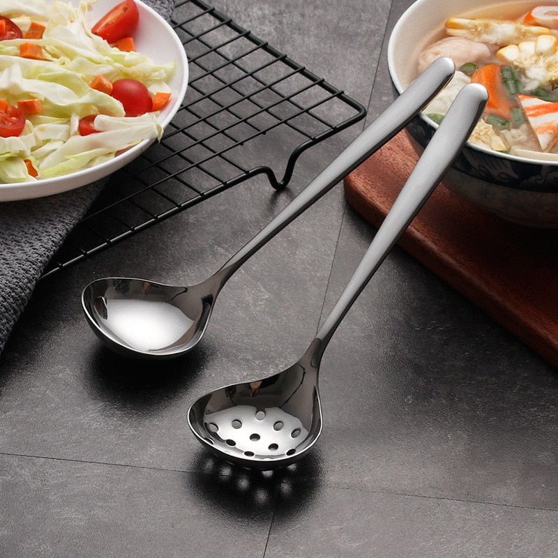Japanese Stainless Steel Ramen Spoons - Casatrail.com