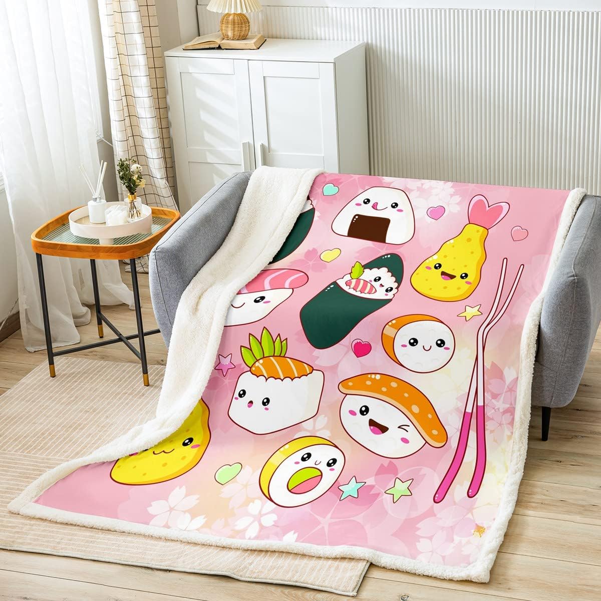 Japanese - Style Super Soft Warm Sushi Blanket for Kids - Casatrail.com