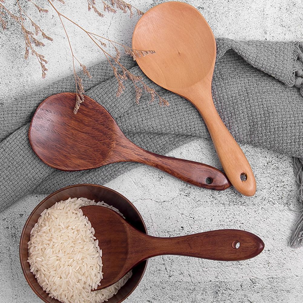 Japanese - style Wood Rice Spoon - Casatrail.com