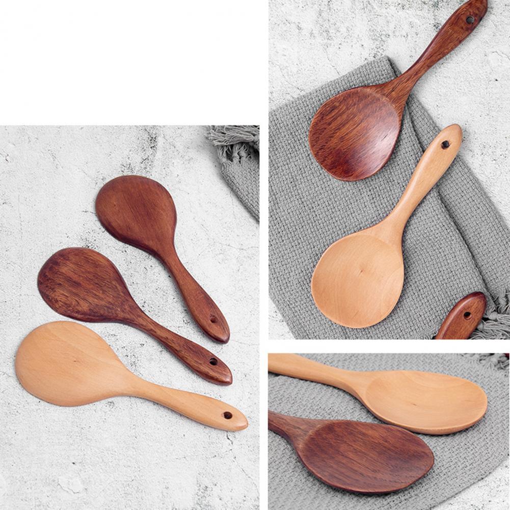 Japanese - style Wood Rice Spoon - Casatrail.com