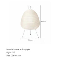 Thumbnail for Japanese Wabi Sabi Handmade Rice Paper Floor Lamp for Living Room and Bedroom - Casatrail.com