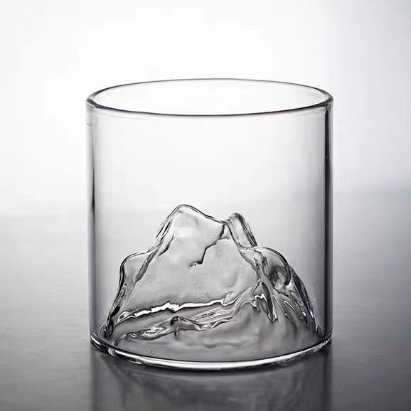 Japanese Whiskey Glass with 3D Vodka Design - Casatrail.com