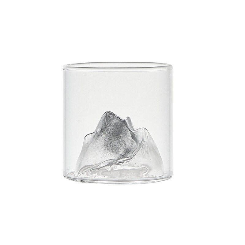 Japanese Whiskey Glass with 3D Vodka Design - Casatrail.com