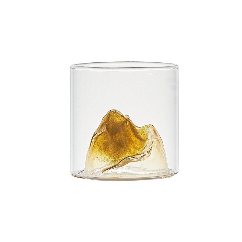 Japanese Whiskey Glass with 3D Vodka Design - Casatrail.com