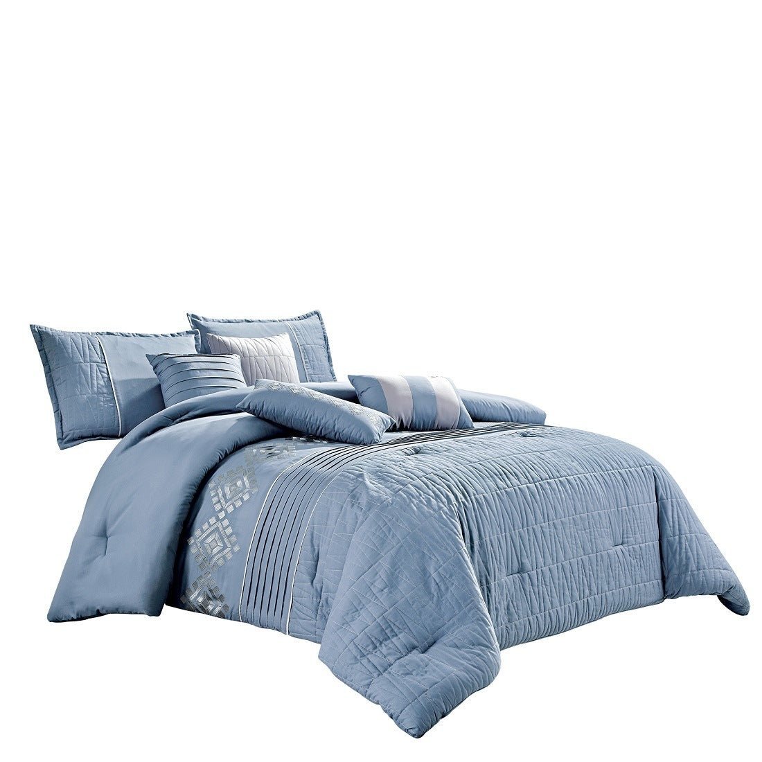 Kaede Embroidered Comforter Set - Casatrail.com