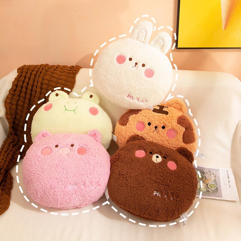 Kawaii Animal Plush Pillow Seat Cushion - Casatrail.com