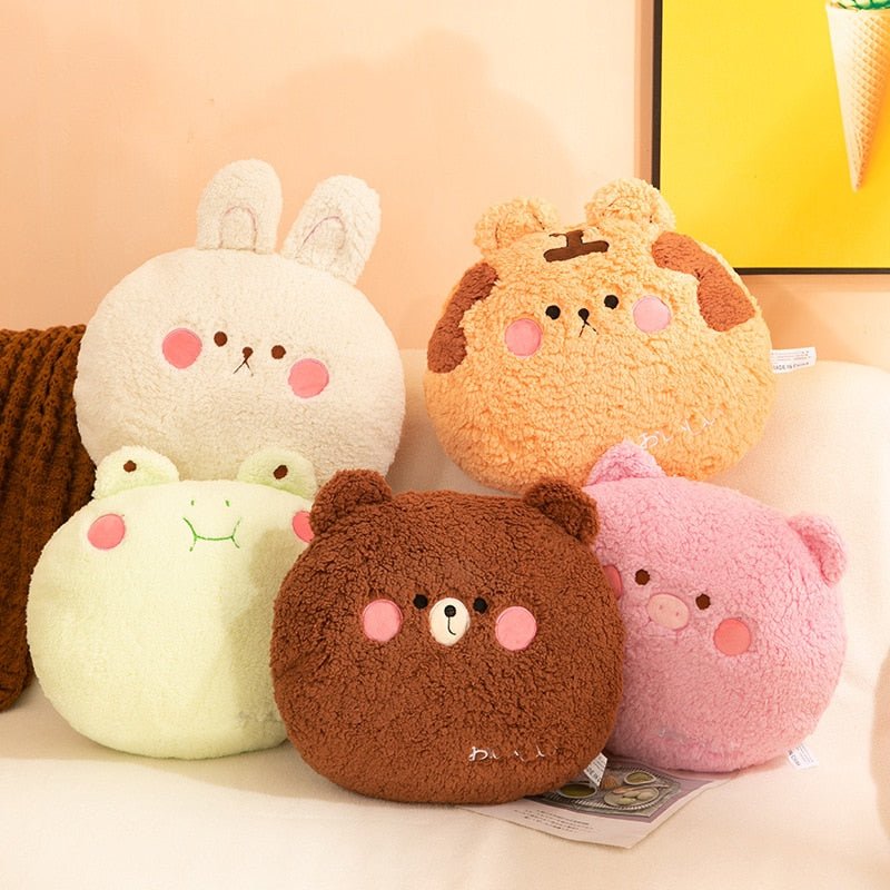 Kawaii Animal Plush Pillow Seat Cushion - Casatrail.com