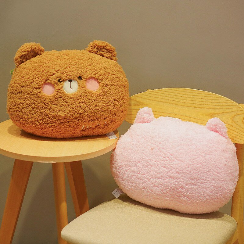 Kawaii Animal Plush Pillow Seat Cushion - Casatrail.com