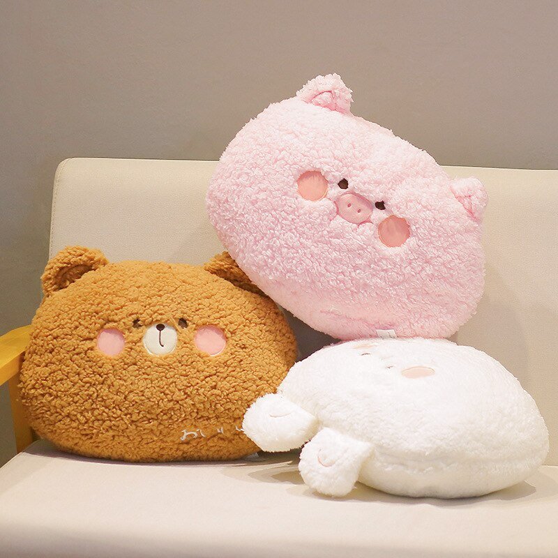 Kawaii Animal Plush Pillow Seat Cushion - Casatrail.com