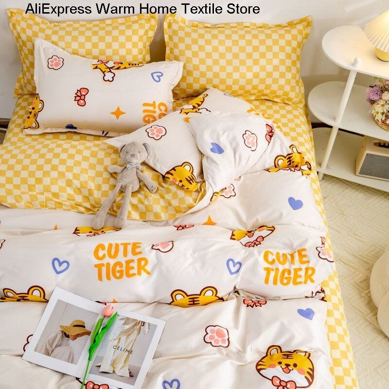 Kawaii Sheets and Pillowcases Quilt Bedding Set - Casatrail.com