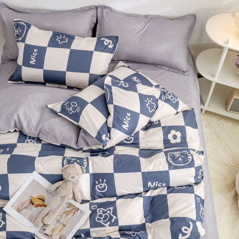 Kawaii Sheets and Pillowcases Quilt Bedding Set - Casatrail.com