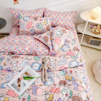 Thumbnail for Kawaii Sheets and Pillowcases Quilt Bedding Set - Casatrail.com