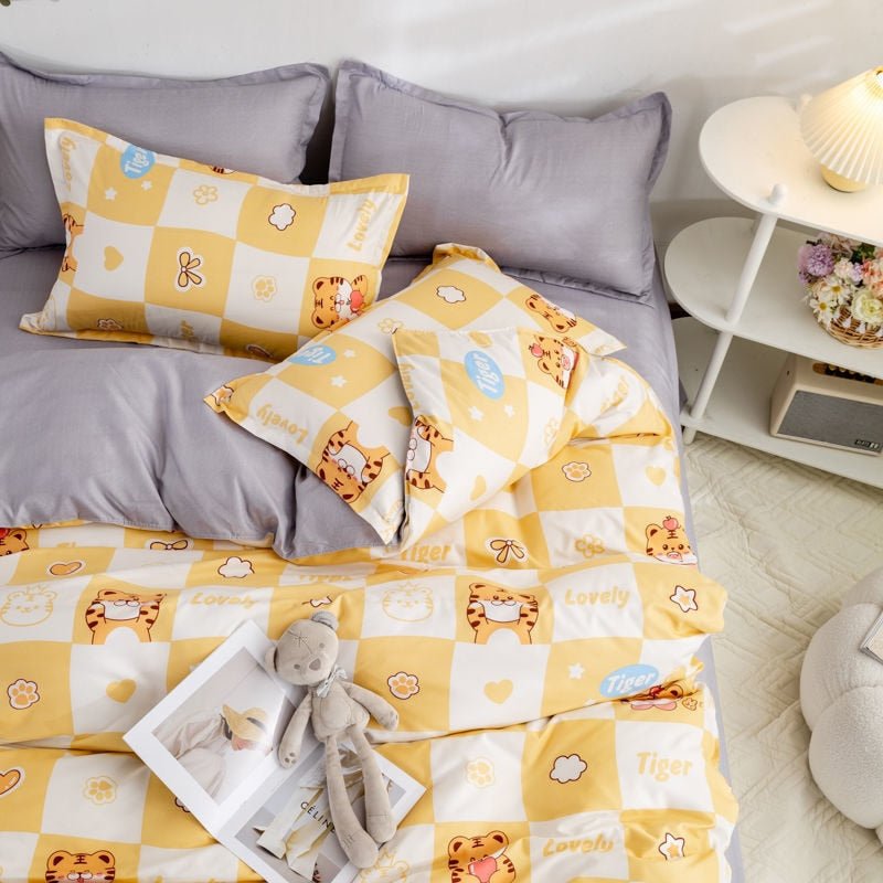 Kawaii Sheets and Pillowcases Quilt Bedding Set - Casatrail.com