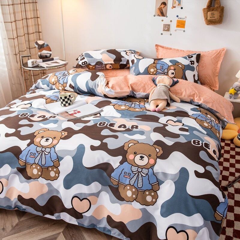 Kawaii Sheets and Pillowcases Quilt Bedding Set - Casatrail.com