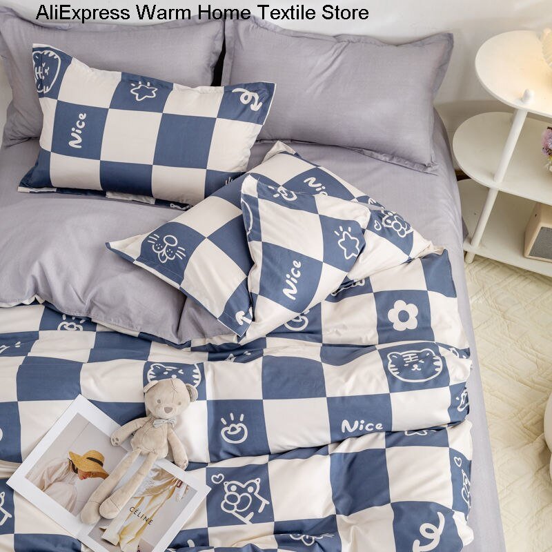 Kawaii Sheets and Pillowcases Quilt Bedding Set - Casatrail.com